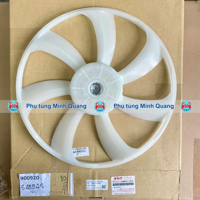 Cánh quạt làm mát két nước Suzuki Swift 2014-2016
